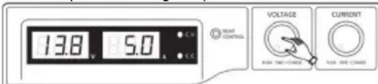 VOLTCRAFT PPS11815 - Vooraf ingestelde uitgangswaarden (P1/P2/P3) resettenaar de standardfabriekswaarden - 5