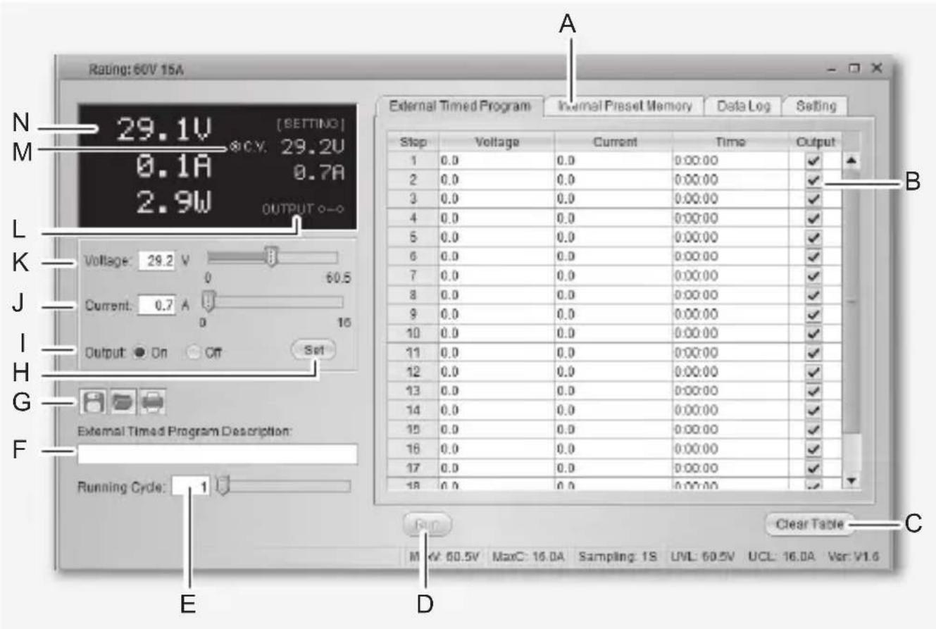 VOLTCRAFT PPS11603 - CONTROL WITH THE PC SOFTWARE - 1