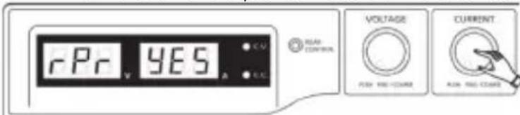 VOLTCRAFT PPS11603 - Réinitialisation des préréglages de sortie (P1/P2/P3) aux valeurs d'usine par défaut - 4