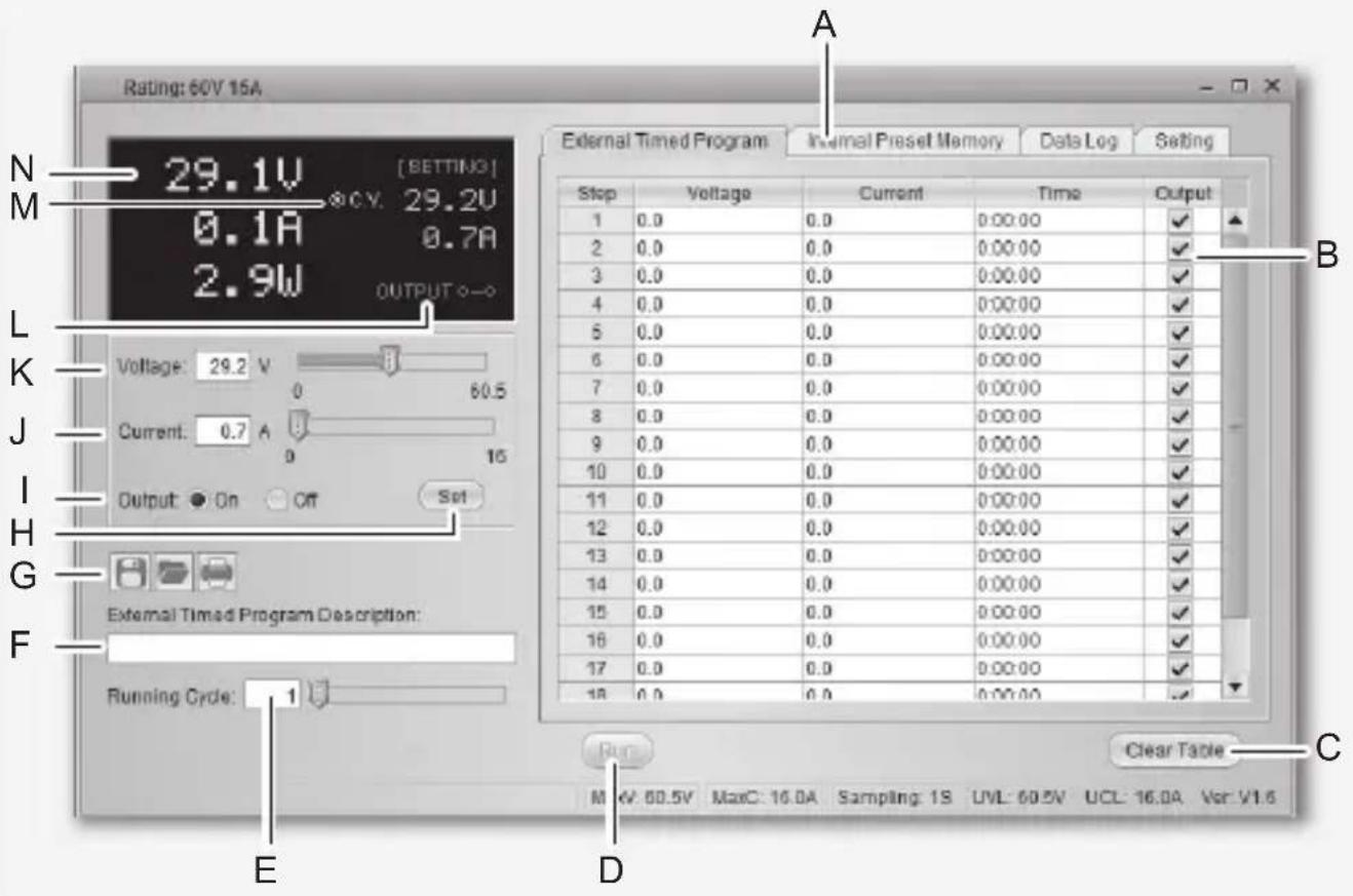 VOLTCRAFT PPS11603 - STEUERUNG MIT PC-SOFTWARE - 1