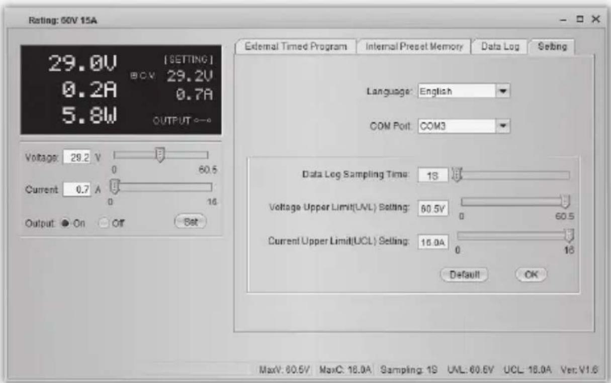 VOLTCRAFT PPS11603 - Réglage - 1