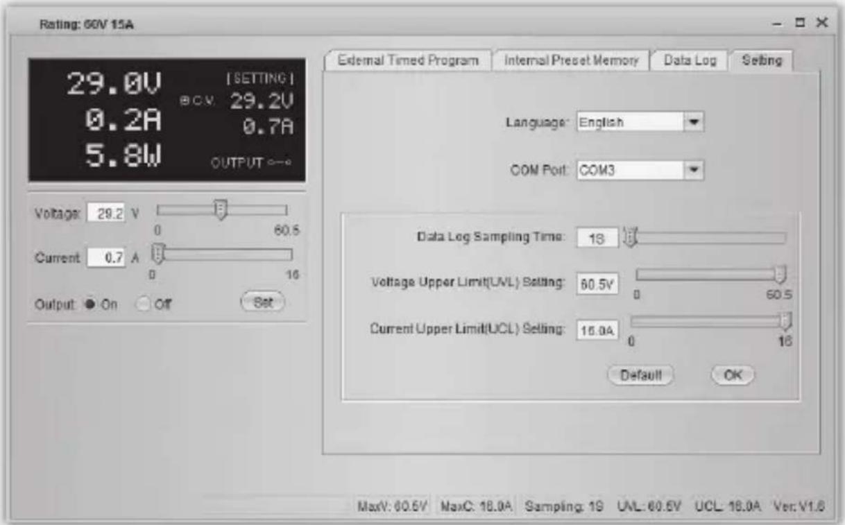 VOLTCRAFT PPS11603 - Einstellungen - 1