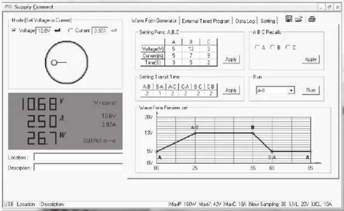 VOLTCRAFT CPPS32084 - STURING MET PC-SOFTWARE - 3