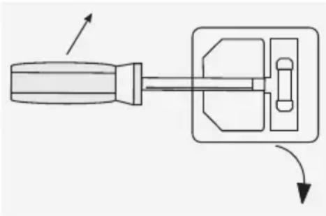 VOLTCRAFT CPPS32084 - b) Remplacement du fusible de secteur - 1