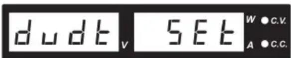 VOLTCRAFT CPPS32084 - b) Setting the V / value - 1