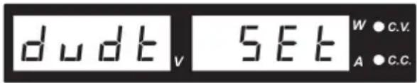 VOLTCRAFT CPPS32084 - b) Einstellung der V / t -Werte - 1