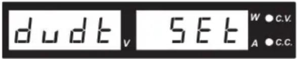 VOLTCRAFT CPPS32084 - b) Instellen van de V / t -waarde - 1