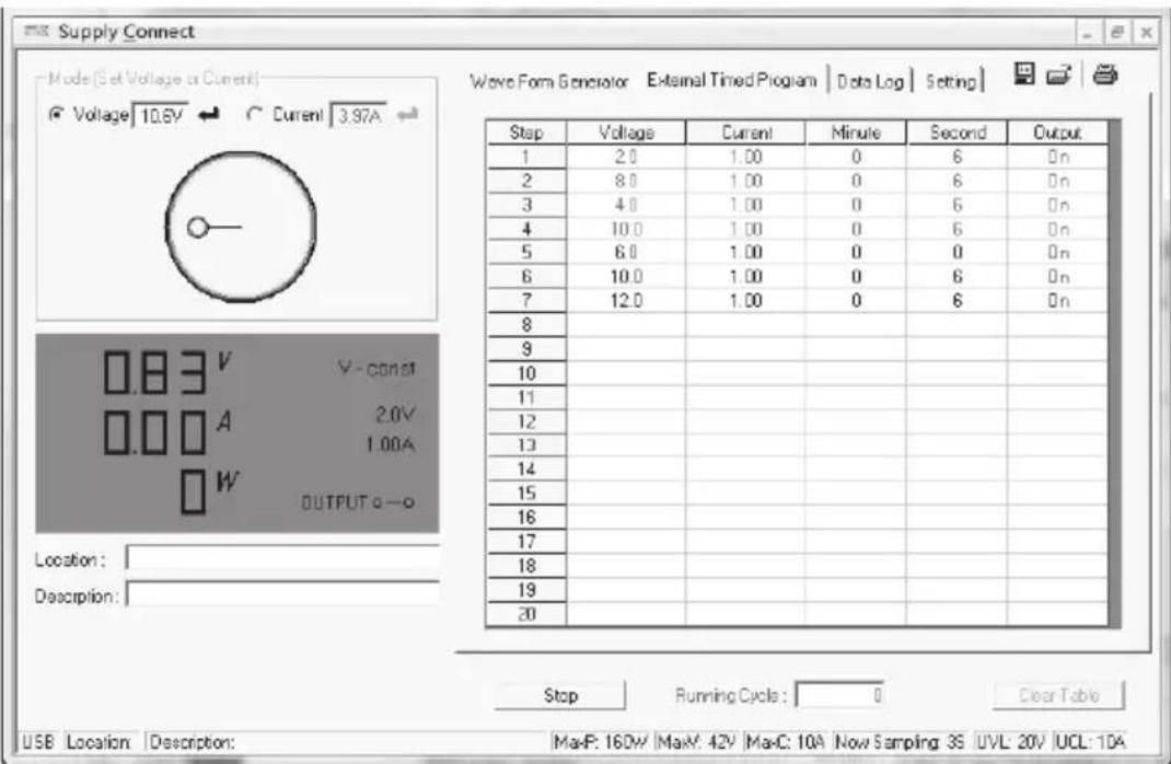 VOLTCRAFT CPPS32084 - Window for externally timed programming - 1