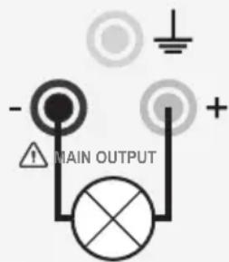 VOLTCRAFT CPPS32084 - c) Connecting a consumer - 3