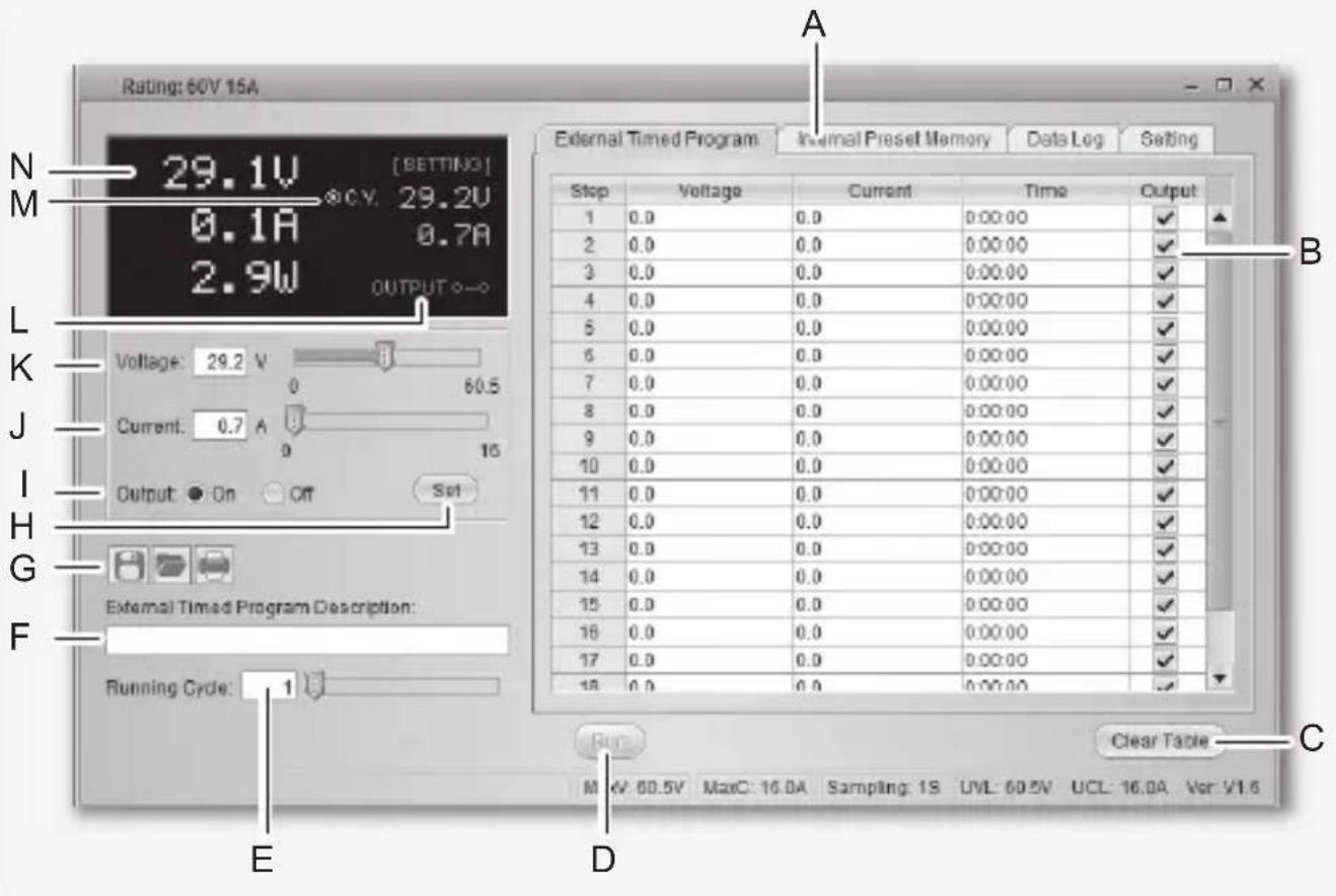 VOLTCRAFT PPS11360 - CONTROLLE AVEC LE LOGICIEL DU PC - 1