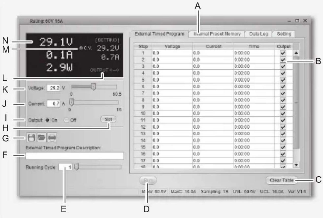 VOLTCRAFT PPS11360 - STEUERUNG MIT PC-SOFTWARE - 1