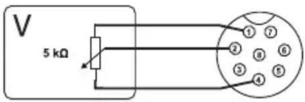 VOLTCRAFT PPS11360 - Commande via une résistance régliable (potentiomètre) - 1