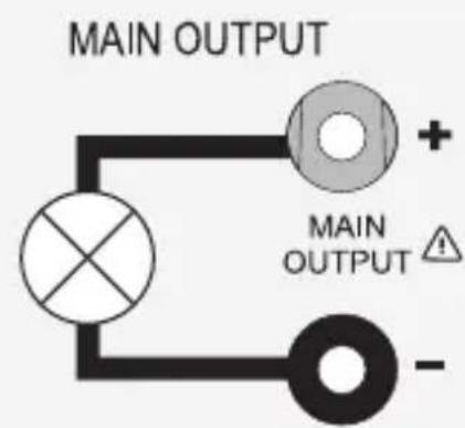 VOLTCRAFT DPPS3230 - c) Connecting a load - 4
