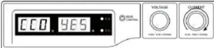 VOLTCRAFT DPPS3230 - a) Manuelle Nullstellung des Geräts - 2