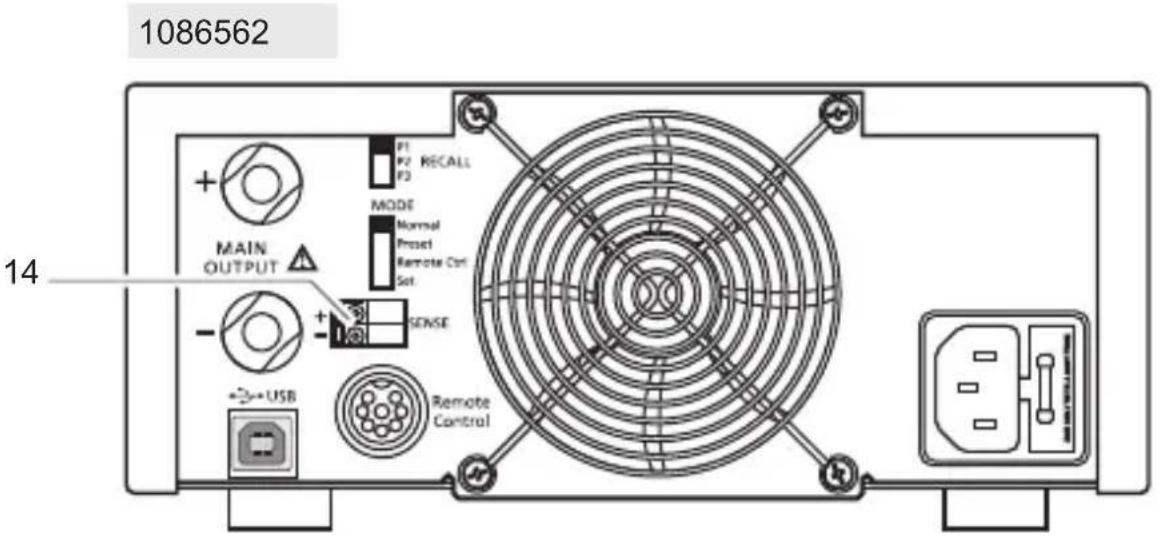 VOLTCRAFT DPPS3230 - BEDIENINGSELEMENTEN - 3