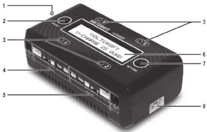 1 2 3 VOLT/TCRPFT U-CHARGE 25 WUD 3 4 5 6 7 8 VOLT/TCRPFT U-CHARGE 25 WUD SETTM