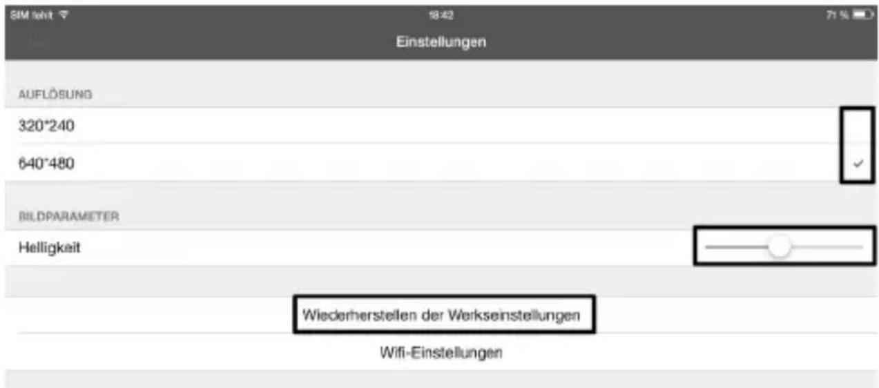 VOLTCRAFT BS20 WIFI - Settings in the app: - 2