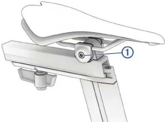 GARMIN Tacx NEO Bike Plus - Remplacement de la selle - 1