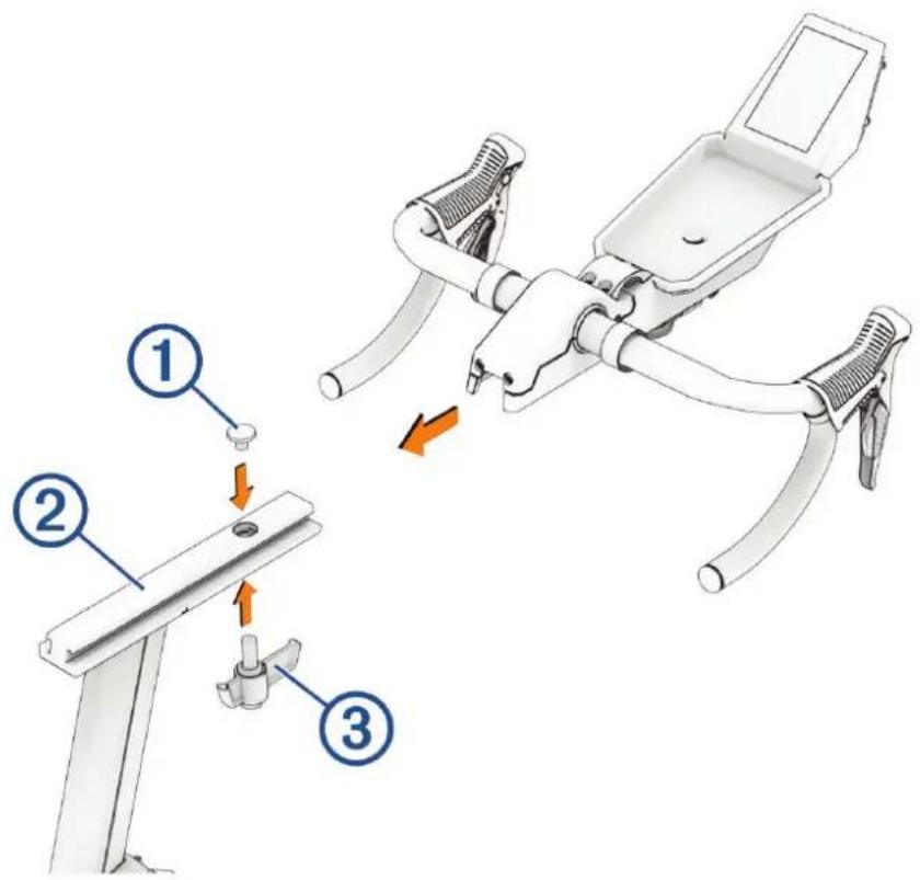 GARMIN Tacx NEO Bike Plus - Installation du guidon - 3