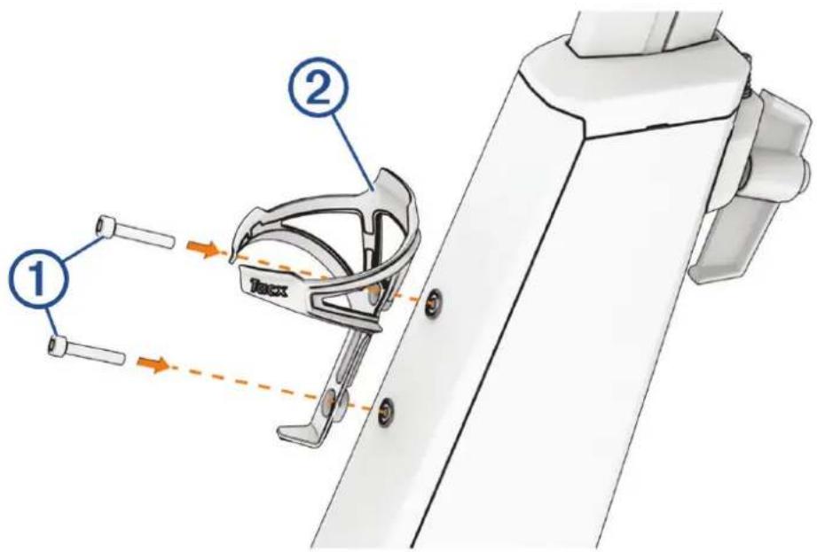 GARMIN Tacx NEO Bike Plus - Fixation du porte-bidons - 2