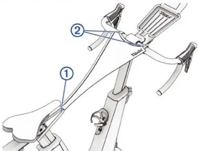 GARMIN Tacx NEO Bike Plus - Installation de la toile antitranspiration - 1