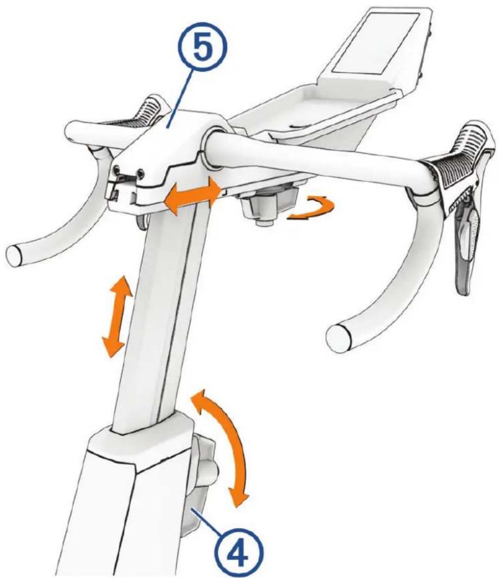 GARMIN Tacx NEO Bike Plus - Installation du guidon - 4