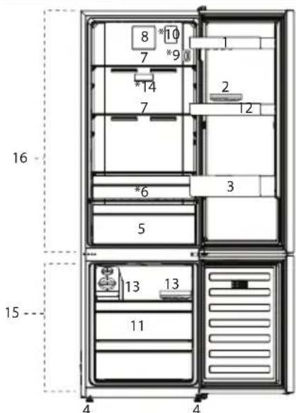 BLOMBERG BRFB1532SS - Your Refrigerator - 1