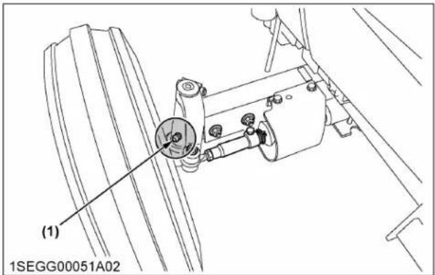 KUBOTA MX5400 - Lubrification des graisseurs [2RM] - 1