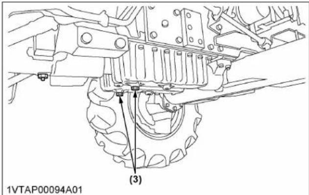 KUBOTA MX5400 - Important : - 3