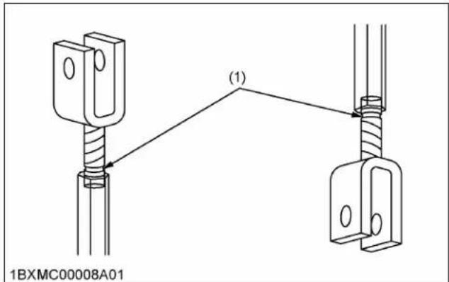KUBOTA LA340 - Précautions à prendre pour l'utilisation de l'attelage 3-points - 2