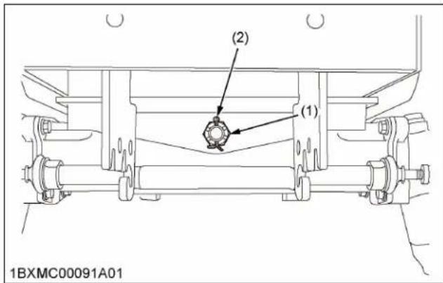 KUBOTA LA340 - Avertissement - 1