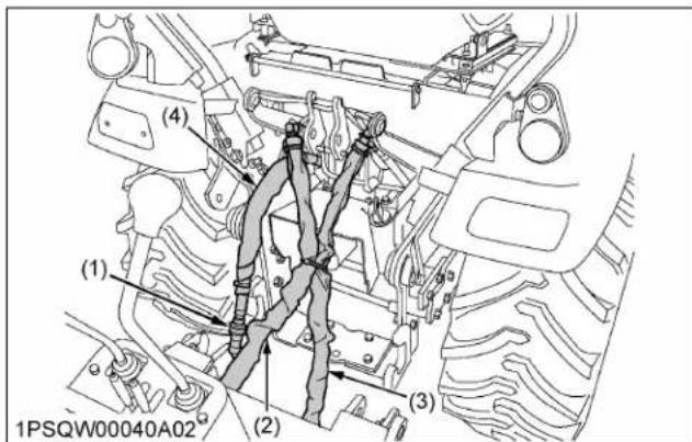 KUBOTA LA340 - Avertissement - 1