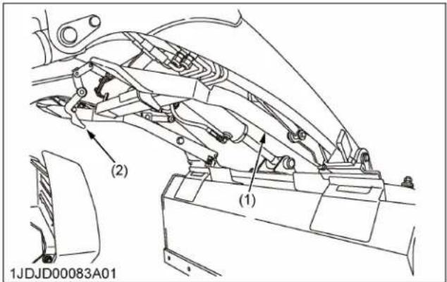 KUBOTA LA340 - Important : - 1