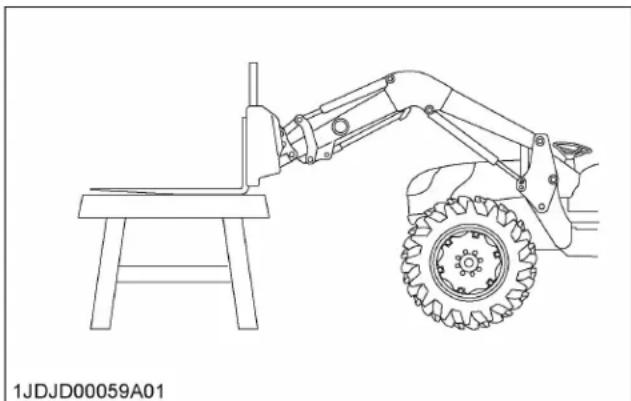 KUBOTA LA340 - Avertissement - 1