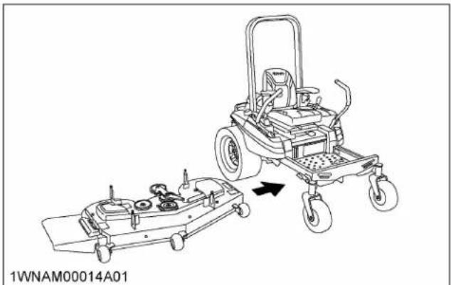 KUBOTA Z231KH48 - Avertissement - 1