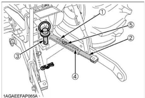 KUBOTA B2401 - Stabilisateurs téléscopiques - 1