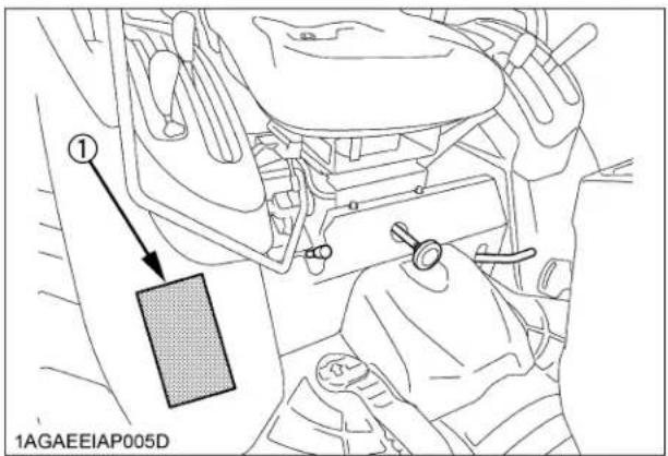 KUBOTA B2401 - Étiquettes de consignes de sécurité : DANGER, avertissement, attention - 4