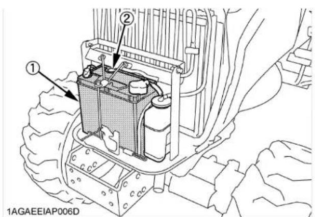 KUBOTA B2401 - Avertissement - 1