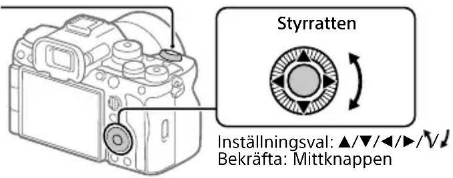 SONY Alpha A7R V - Förfaranden för inledande kamerainställning - 1