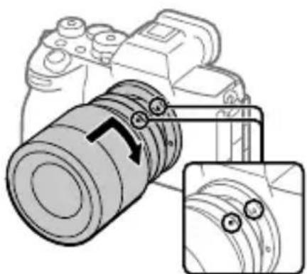 SONY Alpha A7R V - Прикрепление объектива - 1