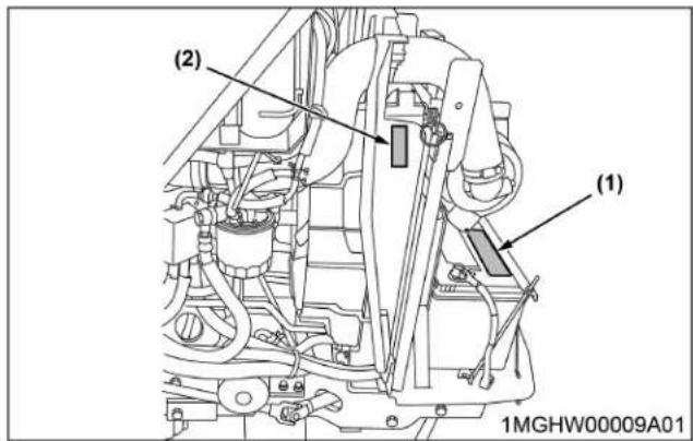 KUBOTA L3302 - DANGER Gaz explosifs - 16