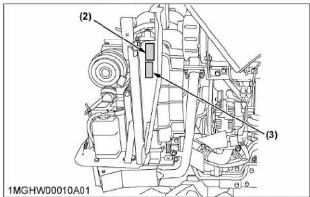 KUBOTA L3302 - DANGER Gaz explosifs - 17