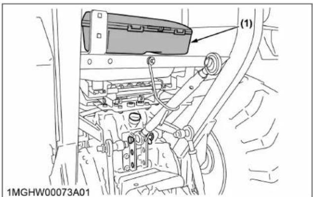 KUBOTA L3902 - Pédales et commandes manuelles [type à transmission manuelle] - 2