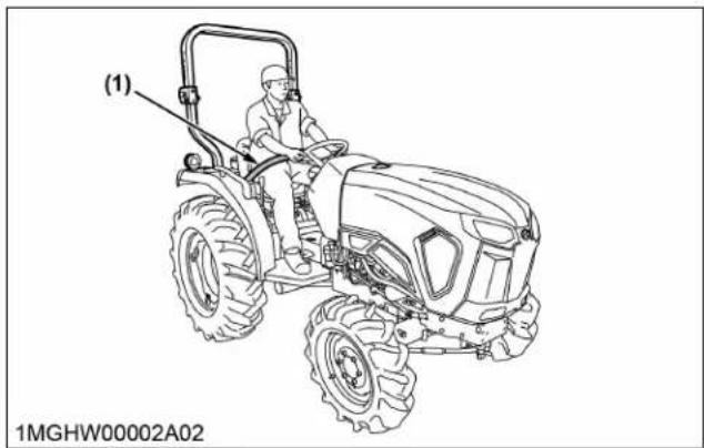 KUBOTA L3902 - Avertissement - 1