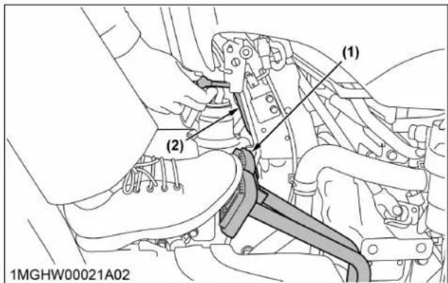 KUBOTA L3902 - Comment utiliser la PDF stationnaire [type à transmission manuelle] - 1