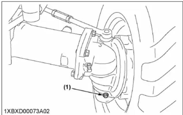 KUBOTA L3902 - Avertissement - 2