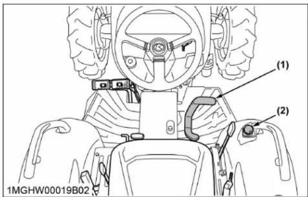 KUBOTA L3902 - Préparatifs à faire avant l'essai - 1