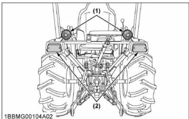 KUBOTA LX3310 - Modèle de ROPS - 1