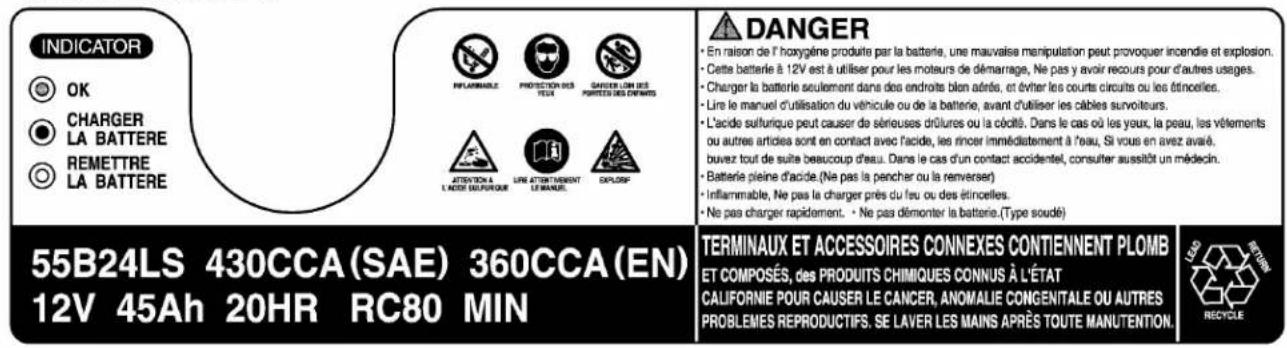 KUBOTA LX3310 - Étiquettes de sécurité - 1