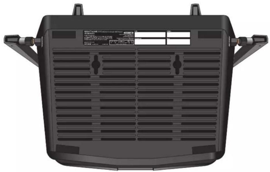 NETGEAR Nighthawk RAX50v2 - ルーダーの壁面への設置 - 1